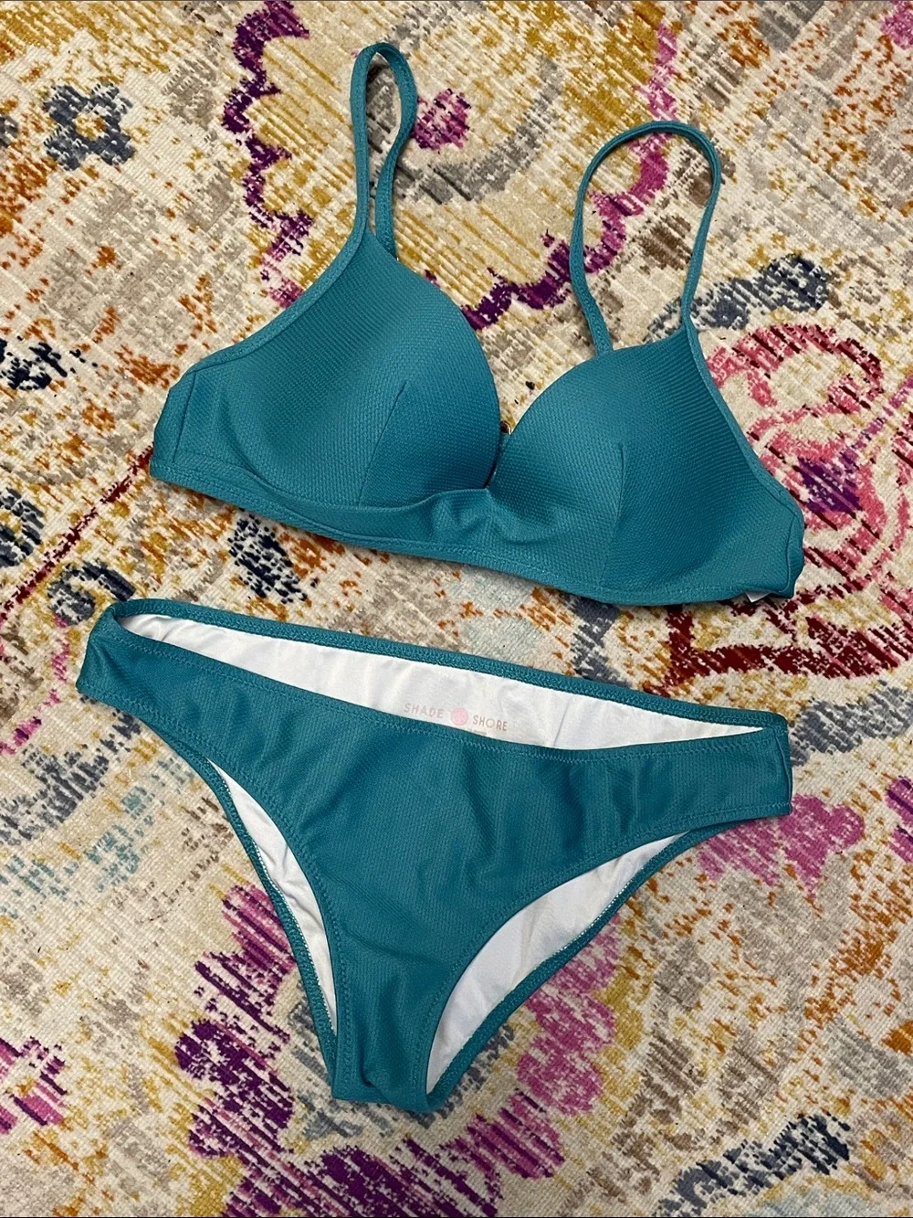 Shade & Shore Aqua Bikini Small